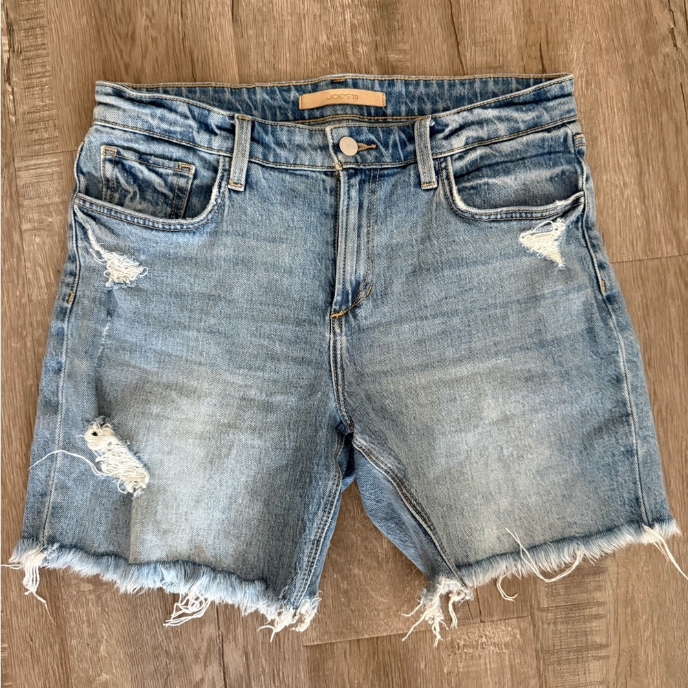 Joes jeans Bermuda stretch cut off shorts